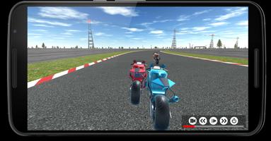 Racing bike rivals - real 3D r imagem de tela 1