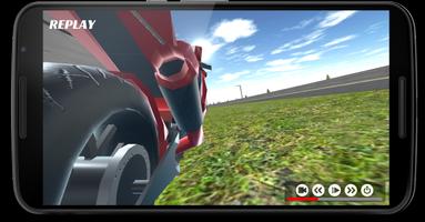 Racing bike rivals - real 3D r captura de pantalla 3