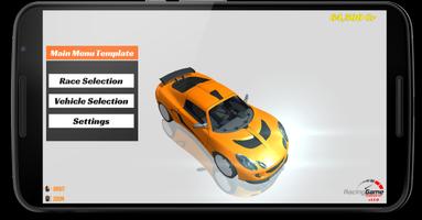 Racing Car Rivals - Real 3D ra captura de pantalla 1