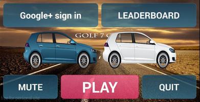 Racing VW Golf 7 Affiche