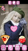 Kawaii Autocollants Affiche