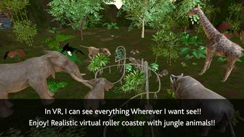 VR Roller Coaster (Jungle) Affiche