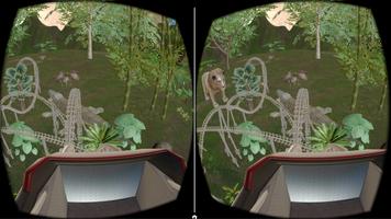 VR Roller Coaster (Jungle) capture d'écran 1