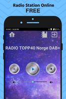 Poster TOPP 40 Dab Radio Norge App Station Free Online