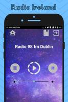 Radio Ireland 98 fm Dublin App Station Free Online Affiche