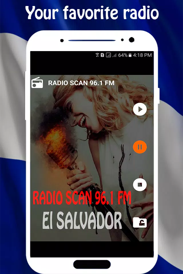 Radio Scan 96.1 FM - Radio El Salvador gratis APK للاندرويد تنزيل