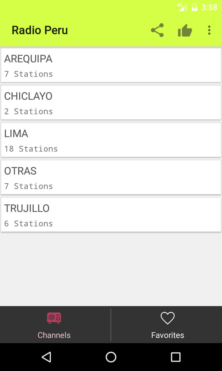 Radios Perú on Internet for Android - APK Download