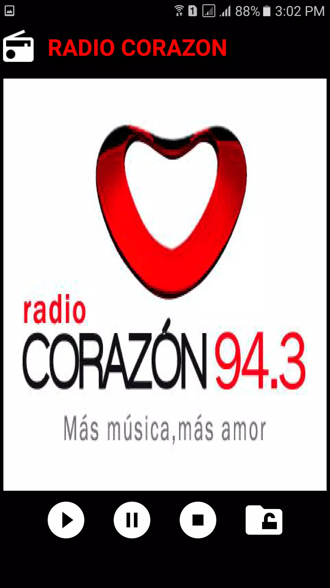 Descarga de APK de Radio - más música, más amor Perú radio para Android
