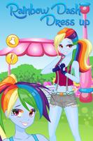 Rainbow Dash Dress up capture d'écran 1