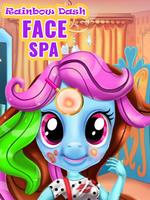 Rainbow Dash Spa Salon - Skin Doctor Plakat