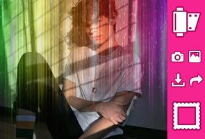 Rainbow Overlay Sticker - Rainbow Camera скриншот 1