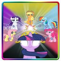 Rainbow Pony Wallpaper screenshot 1