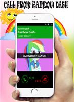 Calling Rainbow Dash – Prank little pony Affiche