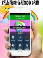 Calling Rainbow Dash – Prank little pony capture d'écran 1