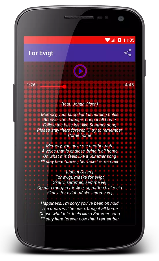 VOLBEAT For Evigt Song Lyric APK for Android Download