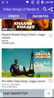 Video Songs of Ranbir Kapoor capture d'écran 3
