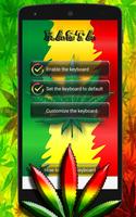 Rasta teclado Cartaz