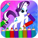 Rarity Coloring Game APK