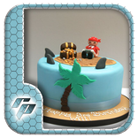 Пиратский торт ко дню рождения