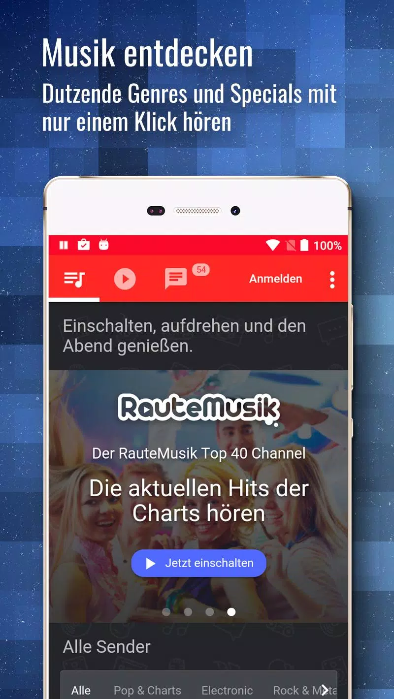 RauteMusik.FM Internetradio APK für Android herunterladen