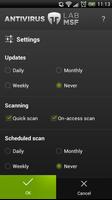 برنامه‌نما LabMSF Antivirus beta عکس از صفحه