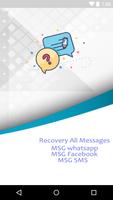 إستعادة رسائل وتس أب القديمة - MSG&Audio Affiche