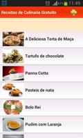 Receitas de Culinaria Gratuito تصوير الشاشة 1