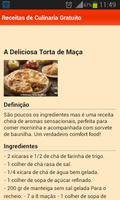 Receitas de Culinaria Gratuito capture d'écran 2