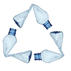 プラスチックボトルのリサイクル アイコン