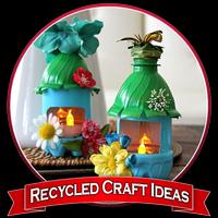Recycled Handwerk Idee Plakat