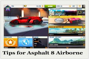 Tips for Asphalt 8 Airborne تصوير الشاشة 1