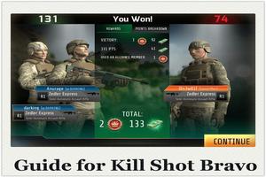 Guide for Kill Shot Bravo Gems capture d'écran 3
