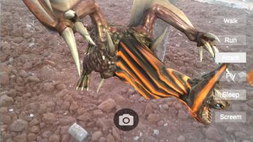 Dracarys  3D AR captura de pantalla 1