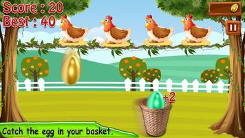 Farmer Egg Catcher poster