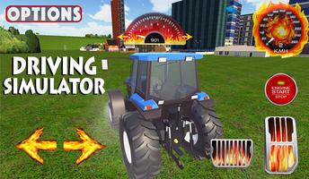 Realistic Farm Tractor Driving Simulator capture d'écran 2