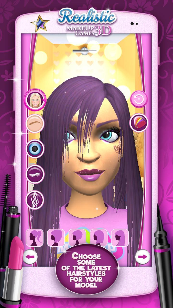 Realistic MakeUp Games 3D for Android APK Download