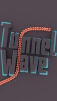 Tunnel Wave Poster