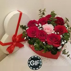 Red Flowers Images Gif
