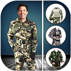 Army Photo Suit : Men Photo Editor - Army Uniform icône