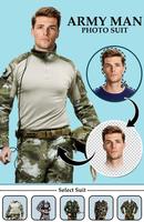 Army Photo Suit : Men Photo Editor - Army Uniform Affiche