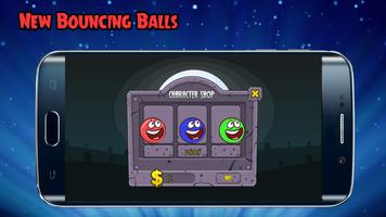 Red bouncing ball syot layar 3