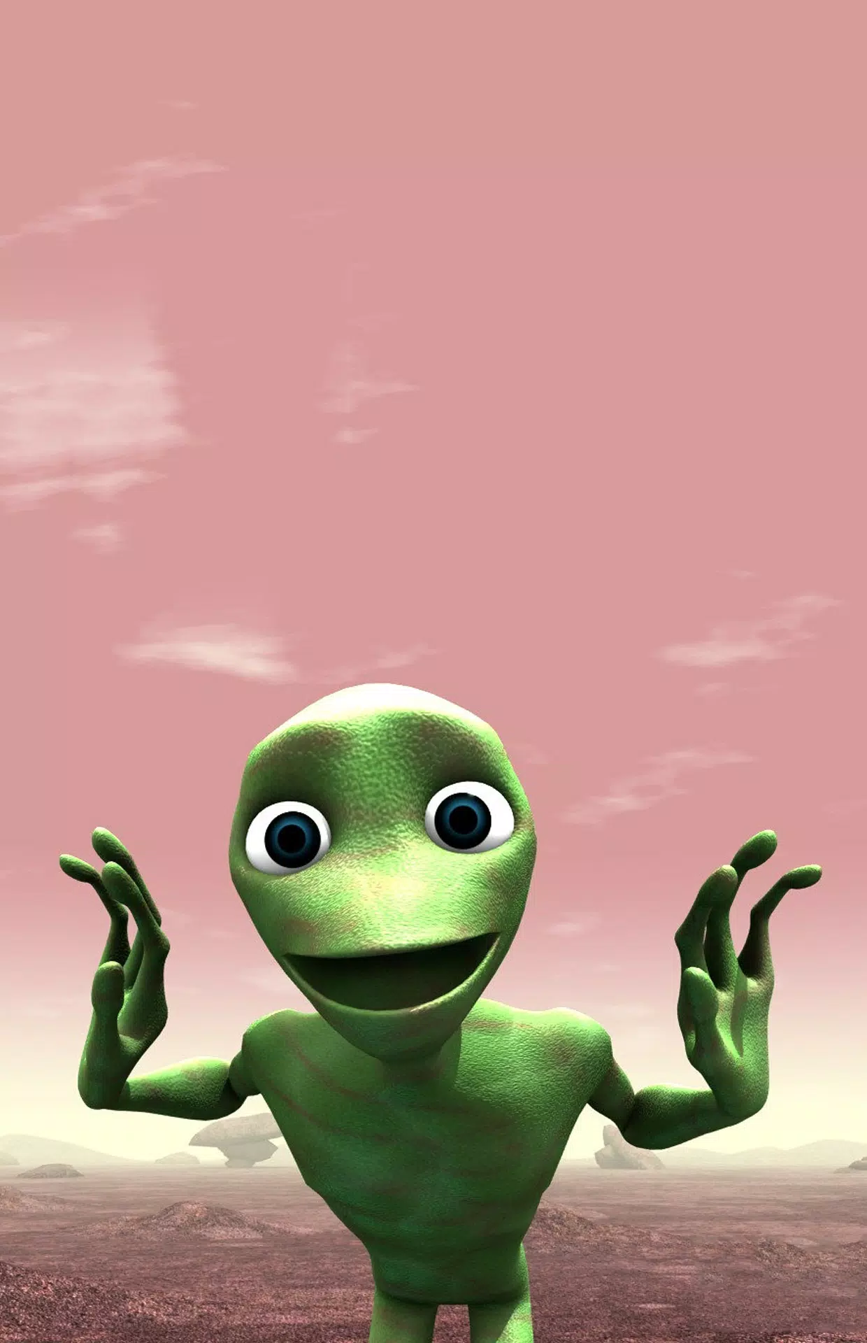 Green Alien Dancing