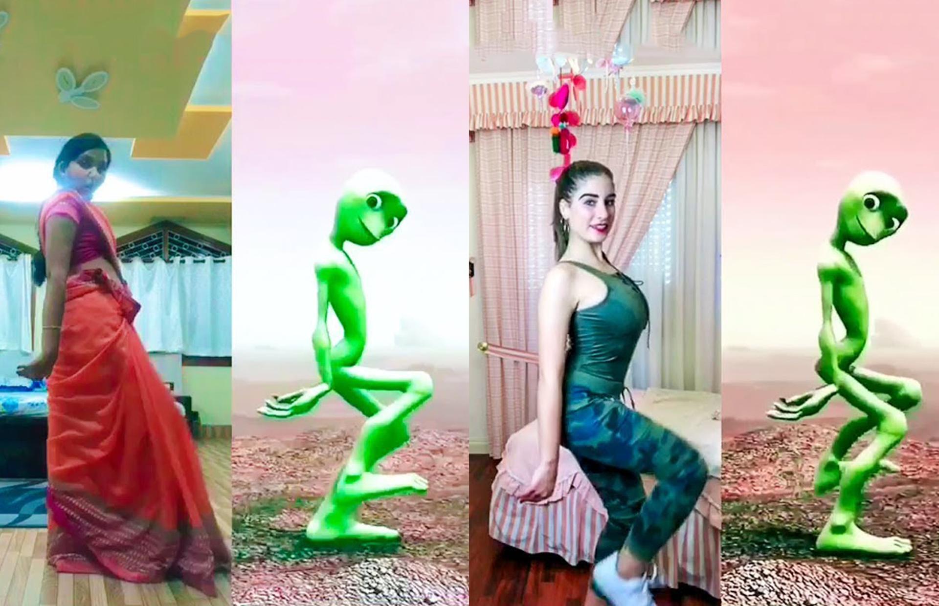 Cutty ranks cosita. Танцует в зеленой платье в кафе. Танцы для Dame tucosita. Мастер класс бумажные Танцующие инопланетяне. Зелёная инопланетянка пчёлка танец.