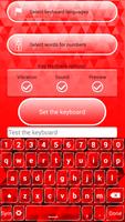 Red Keyboard Skins スクリーンショット 2