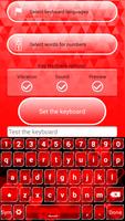 Red Keyboard Skins スクリーンショット 3