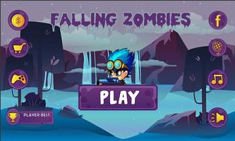 Falling Zombie Plakat