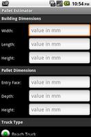 Redirack Pallet Estimator โปสเตอร์