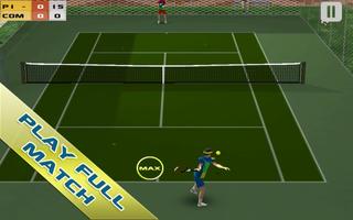 Cross Court Tennis Free ポスター