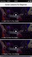 Guitar Lessons For Beginner poster