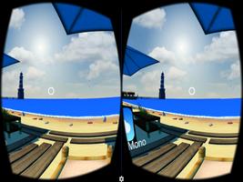 Relax Beach Toon VR Cardboard captura de pantalla 2